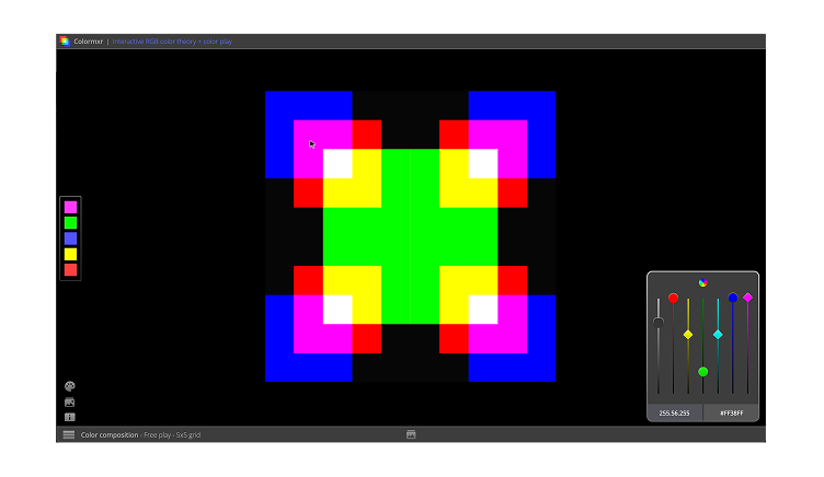 Colormxr Pro interface